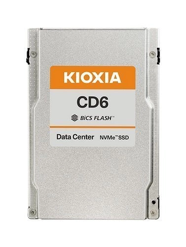 SSD Merevlemez Kioxia CD6-R 3.84TB U.3 PCIe Gen4 1x4 TLC | KCD61LUL3T84