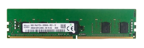 RAM memória 1x 8GB Hynix ECC REGISTERED DDR4 1Rx8 3200MHz PC4-25600 RDIMM | HMA81GR7CJR8N-XN