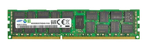 RAM memória 1x 16GB Samsung ECC REGISTERED DDR3  1333MHz PC3-10600 RDIMM | M393B2G70QH0-YH9