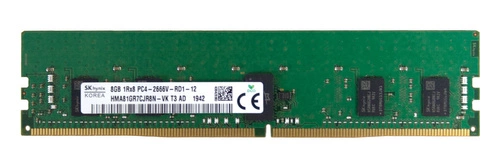 RAM memória 1x 8GB Hynix ECC REGISTERED DDR4 1Rx8 2666MHZ PC4-21300 RDIMM | HMA81GR7CJR8N-VK