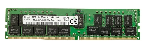 RAM memória 1x 32GB Hynix ECC REGISTERED DDR4 2Rx4 2933MHz PC4-23400 RDIMM | HMAA4GR7AJR8N-WM