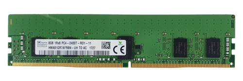 RAM memória 1x 8GB Hynix ECC REGISTERED DDR4 1Rx8 2400MHz PC4-19200 RDIMM | HMA81GR7AFR8N-UH