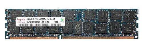 RAM memória 1x 8GB Hynix ECC REGISTERED DDR3  1066MHz PC3-8500 RDIMM | HMT31GR7BFR8A-G7