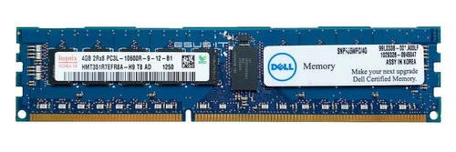 RAM memória 1x 4GB Hynix ECC REGISTERED DDR3  1333MHz PC3-10600 RDIMM | HMT351R7EFR8A-H9