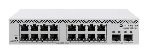 Kapcsoló Mikrotik CSS318-16G-2S+IN 16x 100/1000 2x SFP+