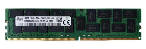 RAM memória 1x 128GB Hynix ECC LOAD REDUCED DDR4 2S4Rx4 2666MHZ PC4-21300 LRDIMM | HMABAGL7M4R4N-VN