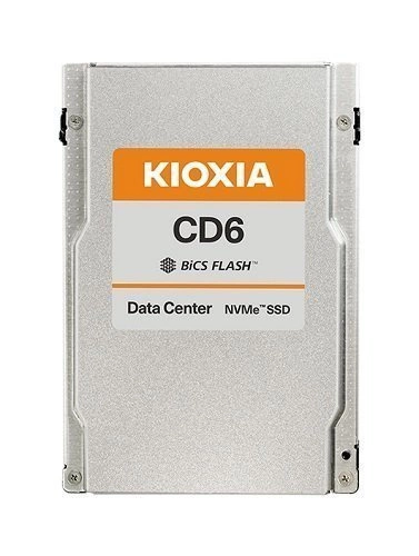 SSD Merevlemez Kioxia CD6-R 7.68TB U.3 PCIe Gen4 1x4 TLC | KCD61LUL7T68