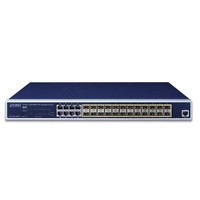 Kapcsoló Planet GS-5220-16S8C 20x SFP 4x RJ-45/SFP