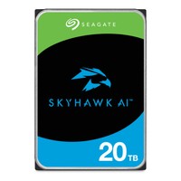 Merevlemez Seagate Skyhawk AI 3.5'' HDD 20TB 7200RPM SATA 6Gb/s 256MB | ST20000VE002