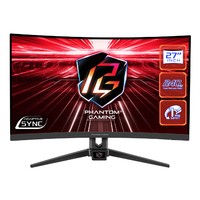 Monitor 27" ASRock Phantom Gaming PG27F15RS1A 1920 x 1080 Full HD 240Hz képernyőmátrix VA