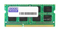 RAM memória 1x 2GB GoodRAM SO-DIMM DDR3 1333MHz PC3-10600 | GR1333S364L9/2G