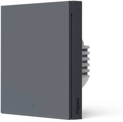 Intelligens kapcsoló Aqara Smart Wall Switch H1 EU (With Neutral) Gray | WS-EUK03-G