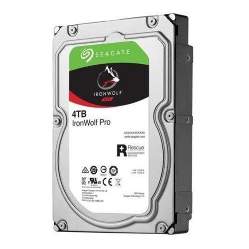 Merevlemez Seagate IronWolf PRO 3.5'' HDD 4TB 7200RPM SATA 6Gb/s 128MB | ST4000NE001