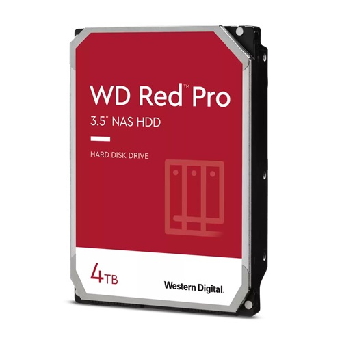 Merevlemez Western Digital RED PRO 3.5'' HDD 4TB 7200RPM SATA 6Gb/s 256MB | WD4003FFBX