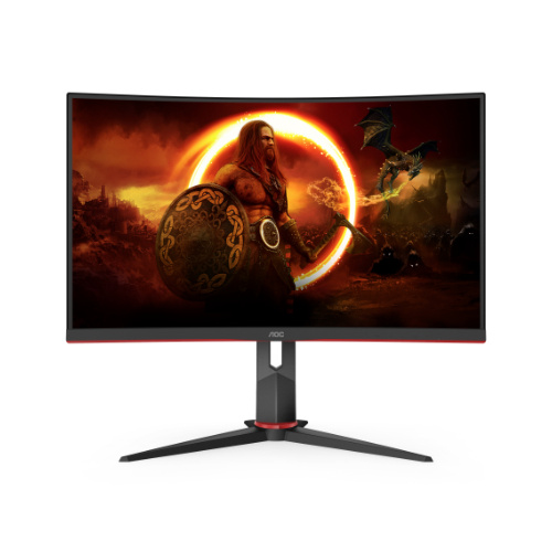 Monitor 27" AOC CQ27G2U/BK 2560 x 1440 QHD 144Hz képernyőmátrix VA