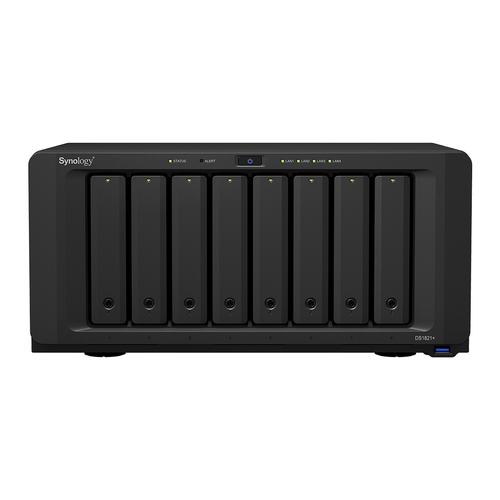 NAS-kiszolgáló Synology DS1821+ 8x SSD | HDD SATA 4GB RAM