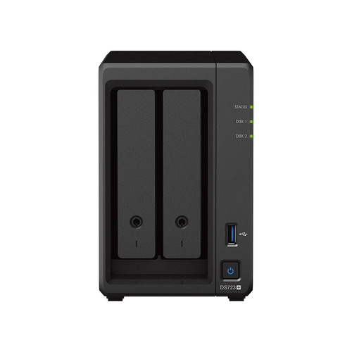 NAS-kiszolgáló Synology DS723+ 2x SSD | HDD SATA 2GB RAM