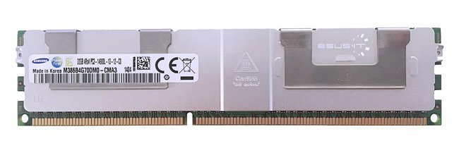 RAM memória 1x 32GB Samsung ECC LOAD REDUCED DDR3  1866MHz PC3-14900 LRDIMM | M386B4G70DM0-CMA