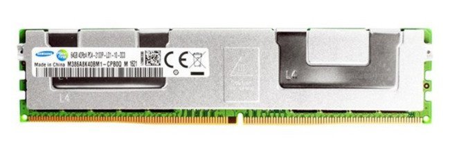 RAM memória 1x 64GB Samsung ECC LOAD REDUCED DDR4  2133MHz PC4-17000 LRDIMM | M386A8K40BMB-CPB