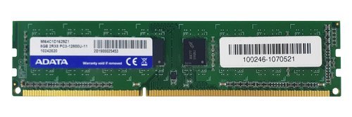 RAM memória 1x 8GB ADATA NON-ECC UNBUFFERED DDR3 1600MHz PC3-12800 UDIMM | MI64C1D1629Z1