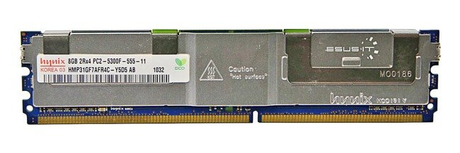 RAM memória 1x 8GB Hynix ECC FULLY BUFFERED DDR2 667MHz PC2-5300 FBDIMM | HMP31GF7AFR4C-Y5D