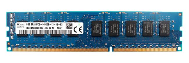 RAM memória 1x 8GB Hynix ECC UNBUFFERED DDR3  1866MHz PC3-14900 UDIMM | HMT41GU7BFR8C-RD