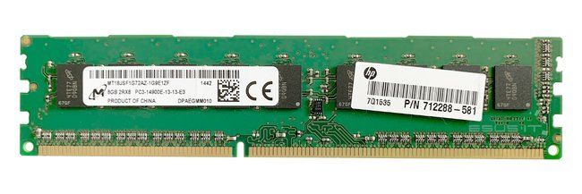 RAM memória 1x 8GB Micron NON-ECC UNBUFFERED DDR3 1866MHz PC3-14900 UDIMM | MT16KTF1G64AZ-1G9