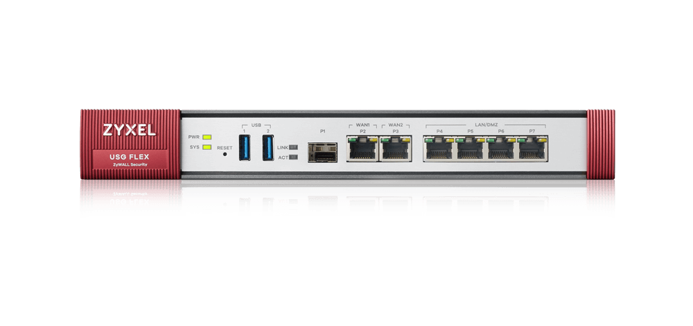 Security Zyxel USGFLEX200-EU0102F 4x RJ-45 10/100/1000 2x RJ-45 10/100/1000